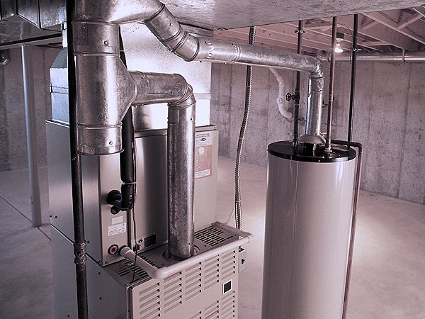 Furnace and water heater